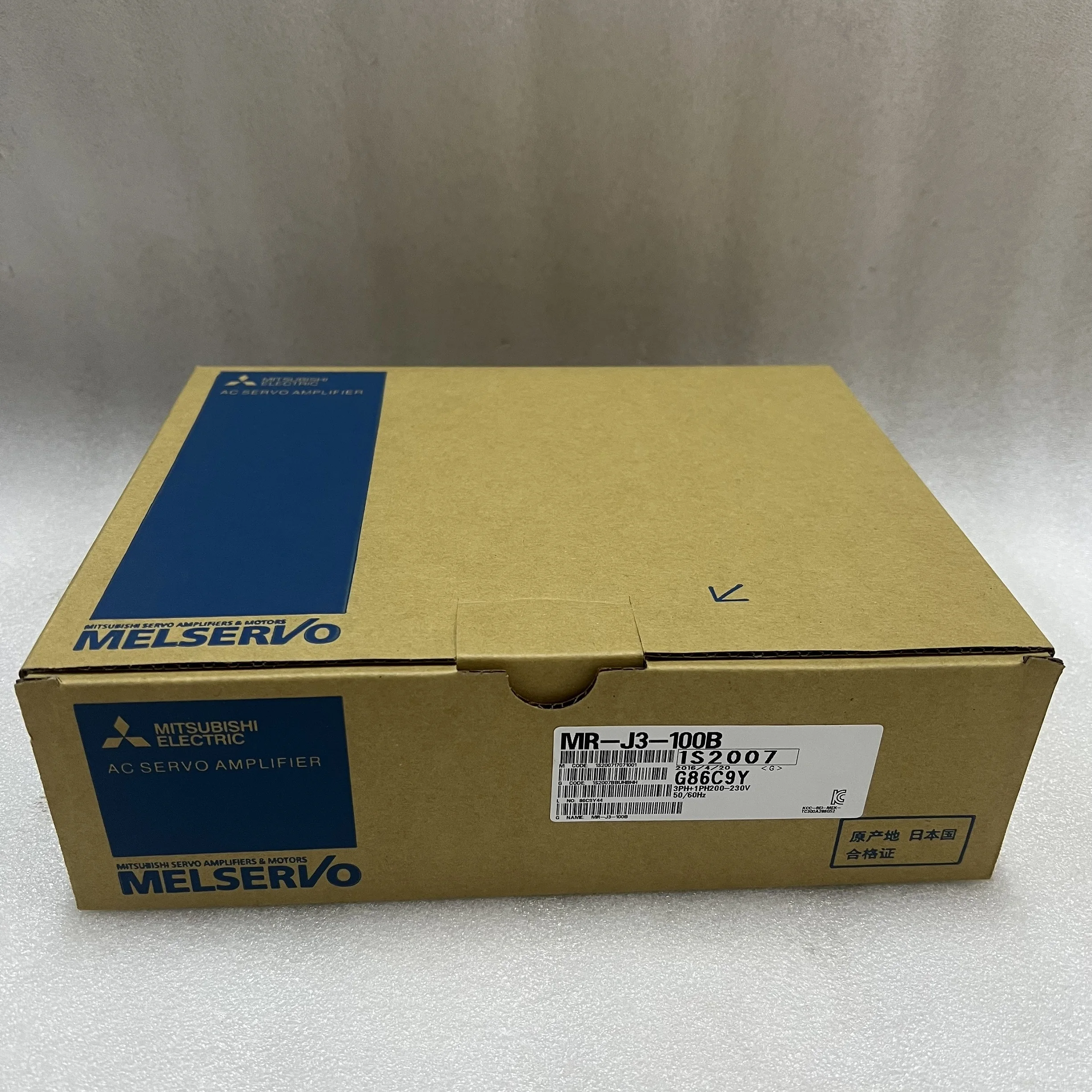 Mitsubishi AC Servo Amplifier MR-J3-100B Mitsubishi AC Servo Amplifier MR-J3-100B