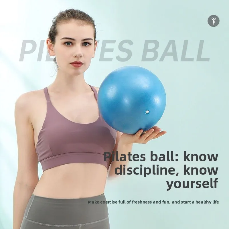 Yoga Fan- PVC Yoga Ball Sandblasted Abrasion-Resistant 25cm Pilates Mini-Ball product detail 2