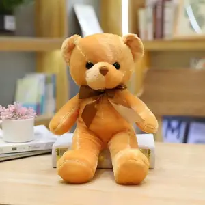 Shengye Customize Logo Small Teddy Bear Plush Toy Custom Made Mini Stuffed Bear Company Logo with T-shirt Plush Teddy Bears