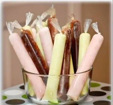 Disposable Popsicle Plastic Bag clear Packaging Ice Cream Bag