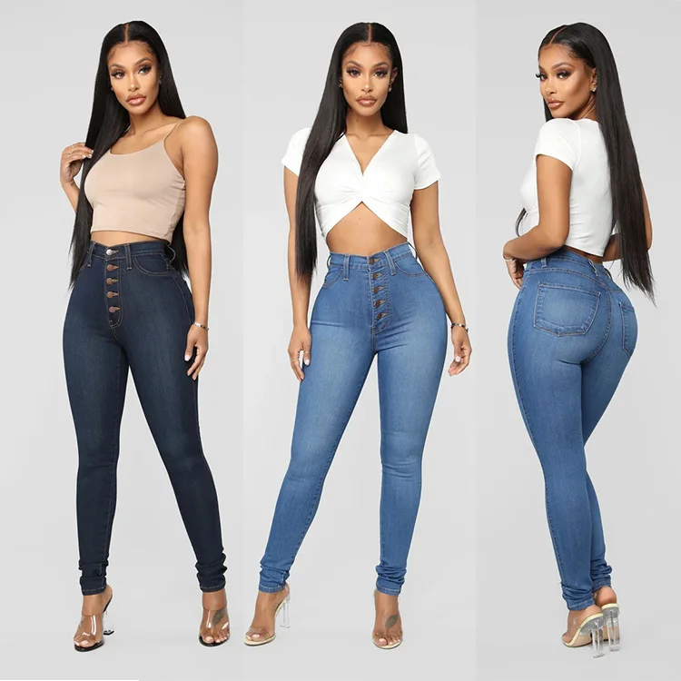 Millo Stock Skinny High Waist Ripped 