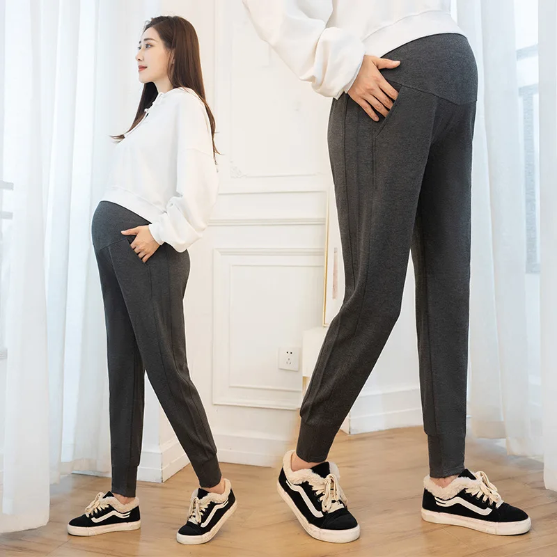 Women's Maternity Casual Pants Stretchy 