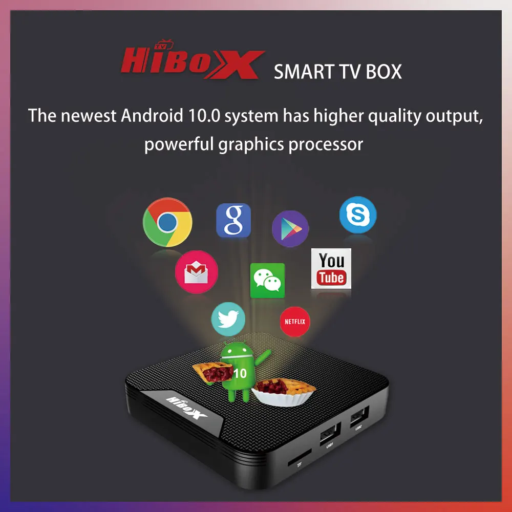 TVBOX(电视盒） 通过Android电视盒千兆以太网Android智能电视盒增强您的娱乐体验