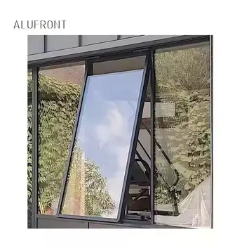 Australian Certificate Aluminum Awning Window with Double Glazed with Sub Frame
