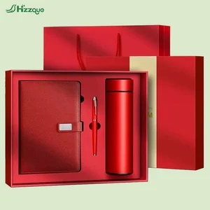Promotes Business Gift Sets in 2026 Notebook Bottle Pen Gift Box Company School Customized Logo Promotes Business Gift Sets
