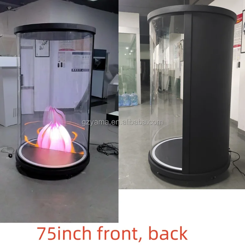 ホログラム3Dホロボックス 216x135mm 輝度500cd/m² 厨房・店舗向け