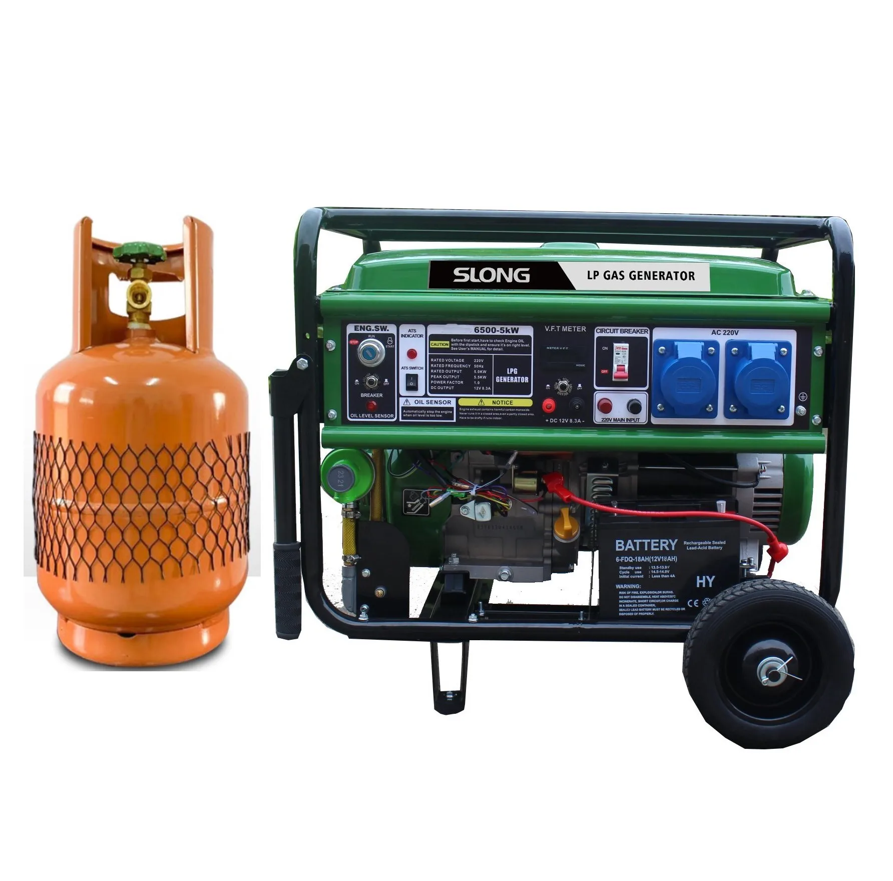 Ce Industry Power Natural Gas Lpg Gas Petrol Generator 6kw 8kw Buy