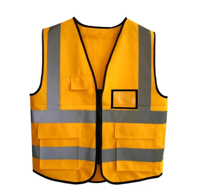 Wholesale Custom Logo High Visibility Reflective Clothes Construction Safety Vest