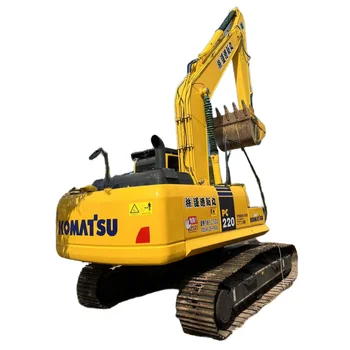 Used Komatsu PC220-8 Excavators 220-8 Earth-Moving Machinery in Good Condition with Low Hours Gear & PLC Core Components Sale