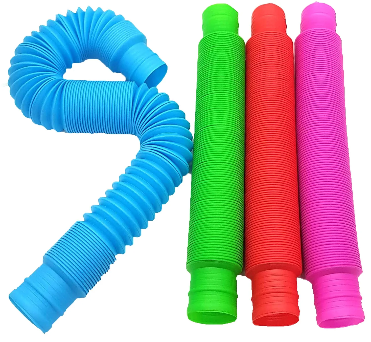 Amazon Tubes Sensory Adhd Pop Tube Toys 3cm For Autistic Fidgets ...