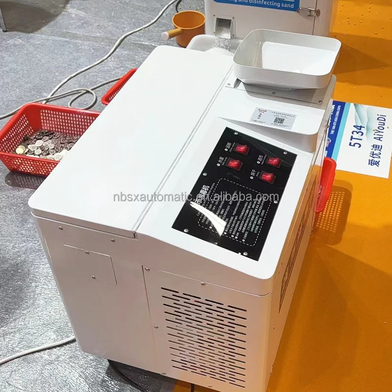 Game City Coin Cleaning Machine & Disinfection Washer, 220v, Oem