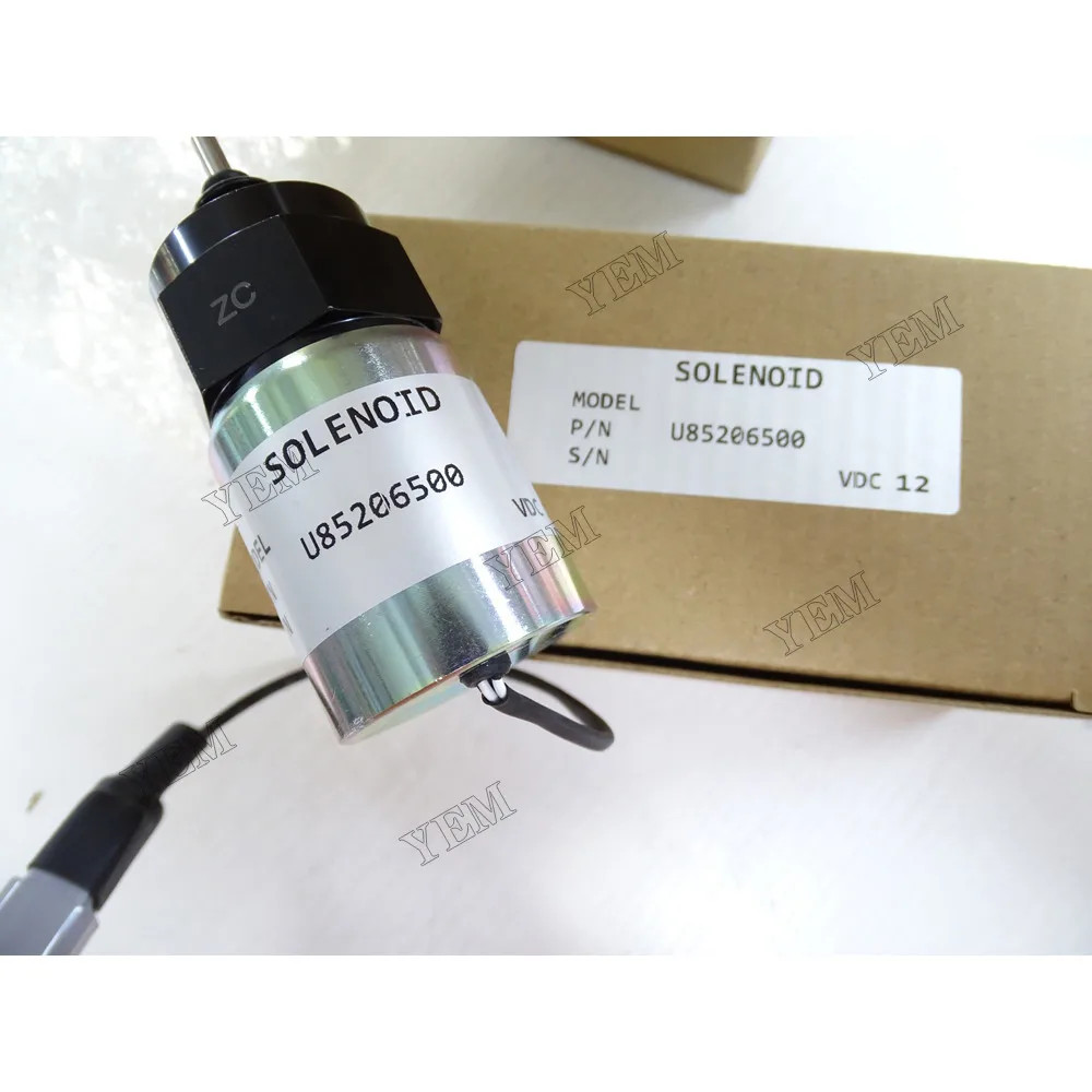 For Perkins U85206500 Solenoid Valve 12V Engine Parts Factory 4