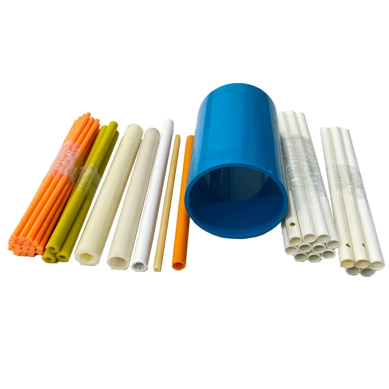 Square Plastic Tubes for Frame and Fence - Custom Sizes