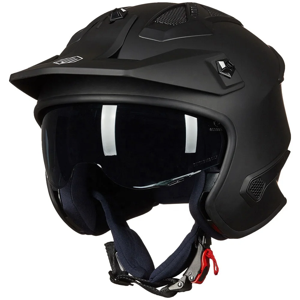 New DOT ILM Open Face Motorcycle 3/4 Half Helmet Quick Release Dirt Bike Moped ATV UTV Motocross Cruiser Scooter 726X New DOT ILM Open Face Motorcycle 3/4 Half Helmet Quick Release Dirt Bike Moped ATV UTV Motocross Cruiser Scooter 726X
