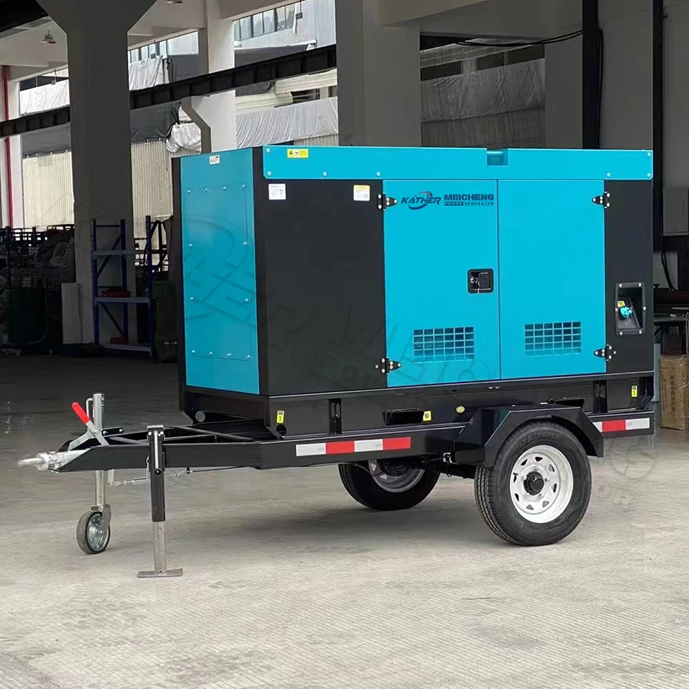 Diesel Generator 30KW 35kw 40kw 45kw 50kw 60kw 65kw 70kw 80kw 90kw 100kw Single-Phase/Three-Phase Silent diesel Genset 50HZ/60HZ