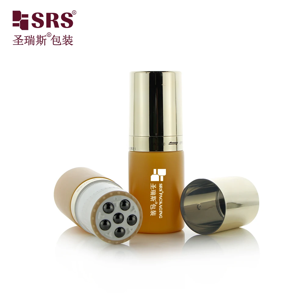 80ml Six Roller Balls Empty Plastic Wholesale Lotion Bottle Massage
