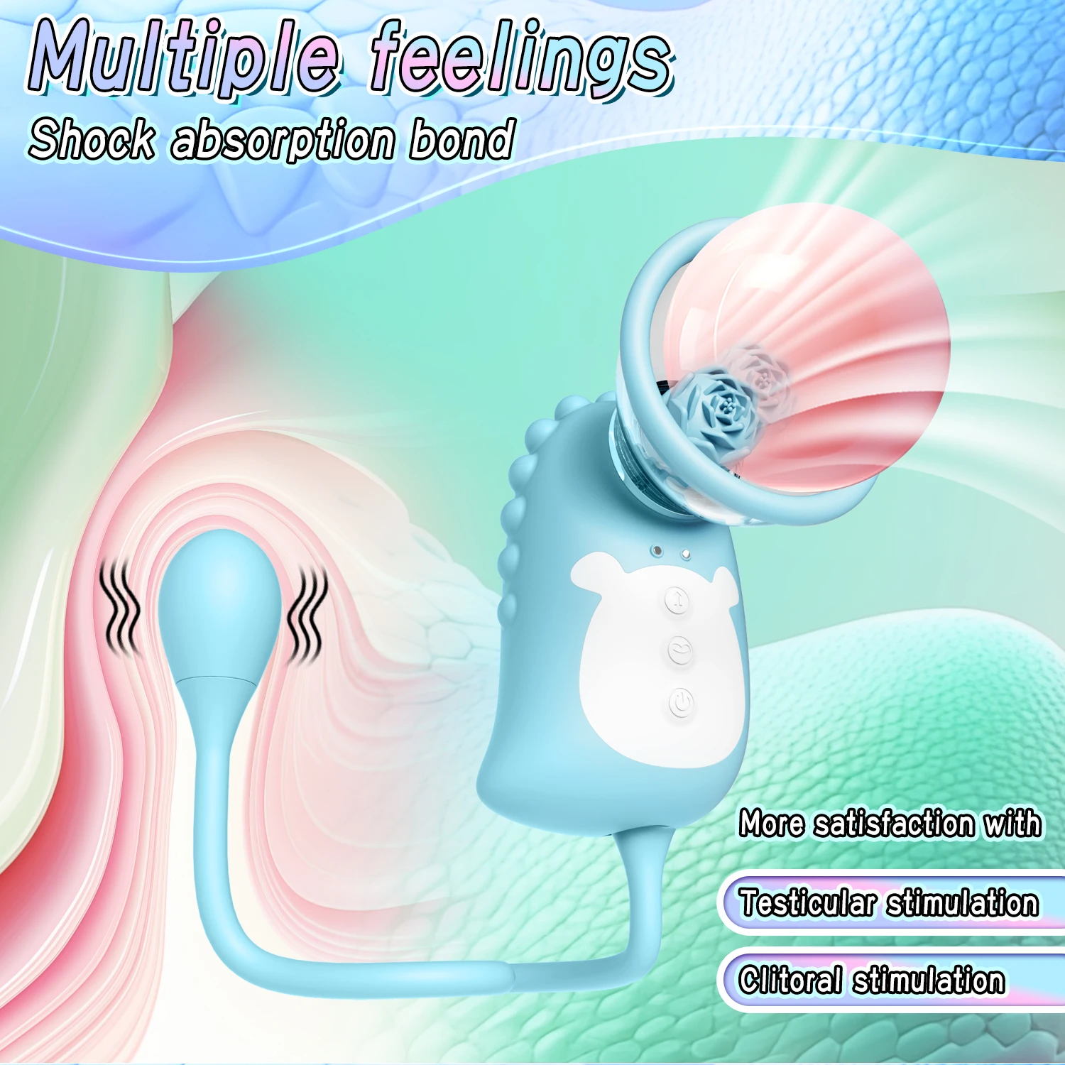 Adult Female Masturbator With Vibrating Nipple Stimulation Breast G-Point Sucking Features Vibrator Massager For Sexual Pleasure_voghion.com