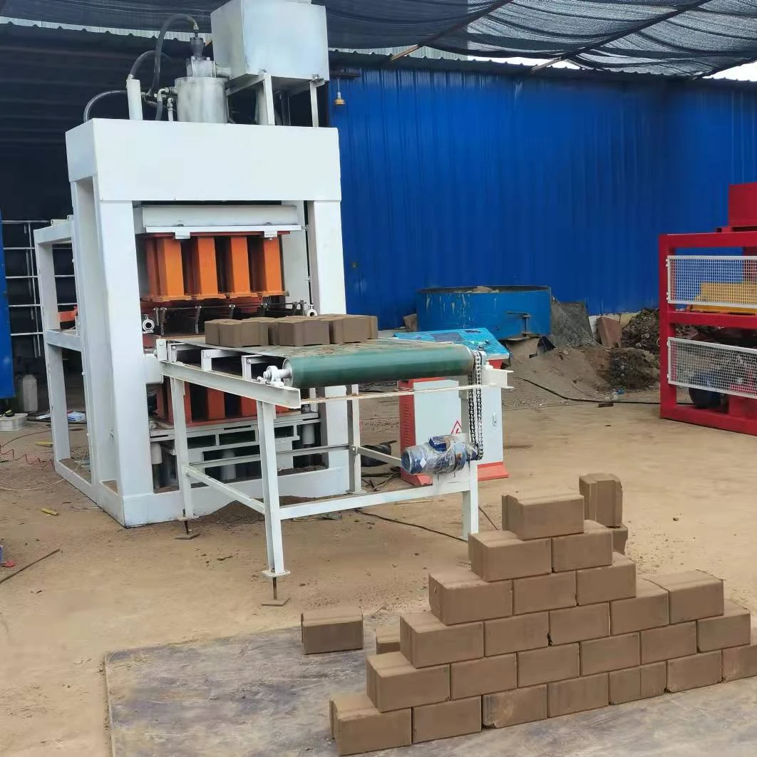 Máy Làm Gạch Sét Tự Động Máy Ép Gạch Đất Nén