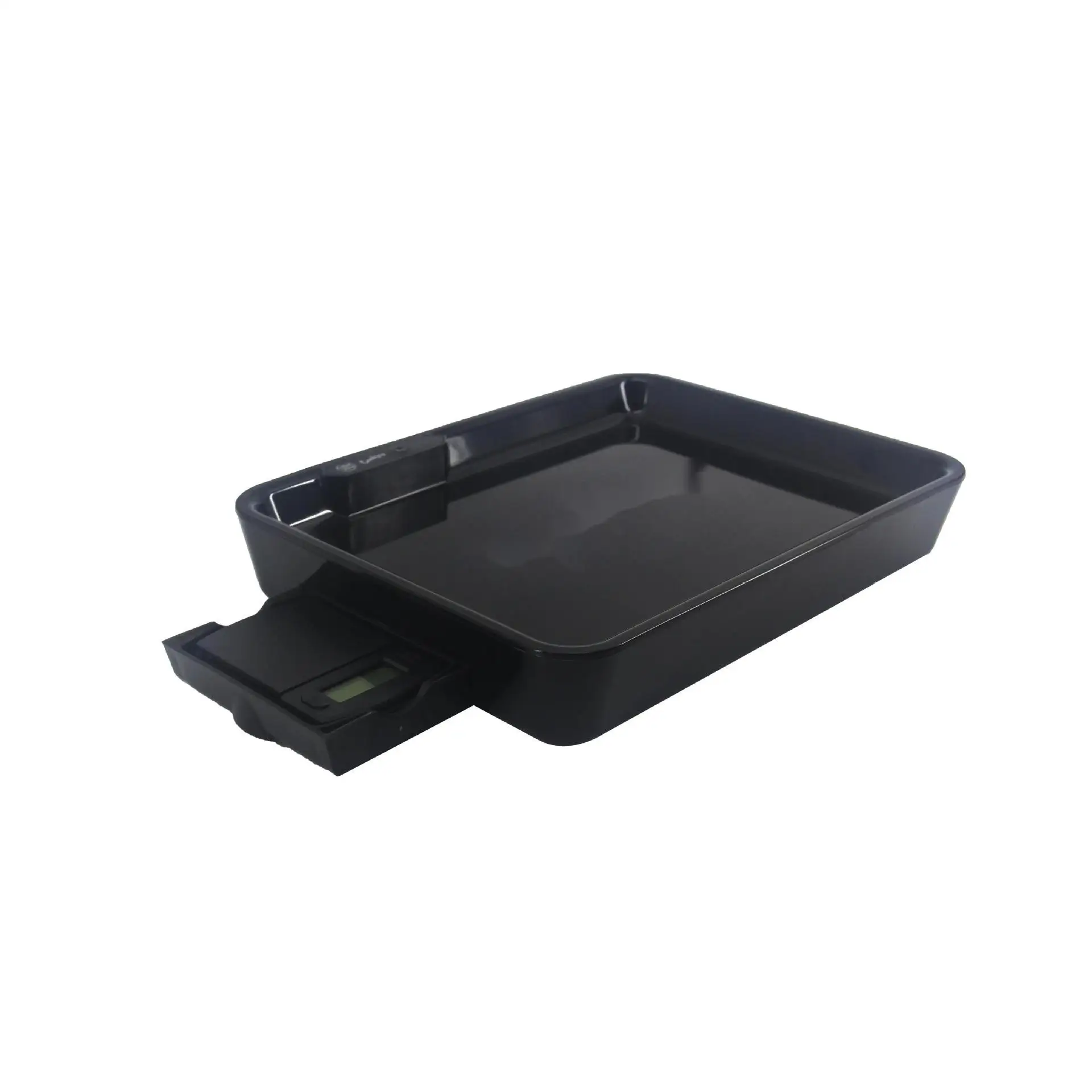 Ap Wholesale High Quality Plastic Led Speaker Rolling Tray With Scale