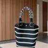 Black and white horizontal stripes