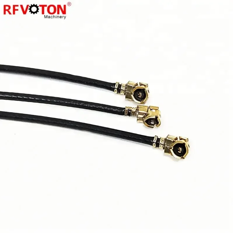 Factory supply wholesale IP67 Waterproof SMA Female Bulkhead To IPEX 1.13 mm Cable Assembly 1.13 mm Pigtails supplier