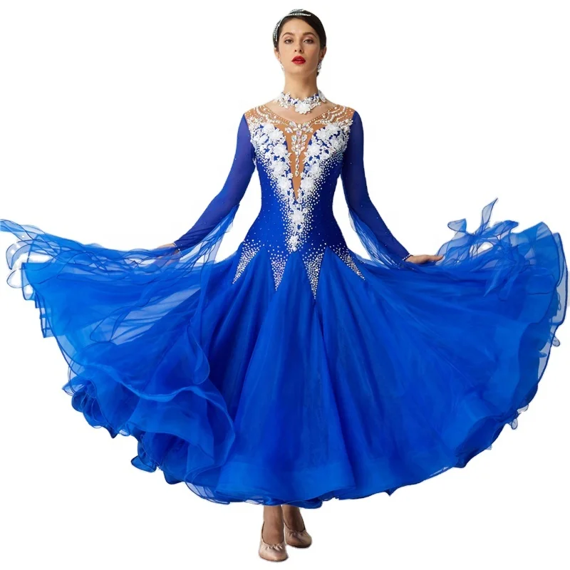 Pre Loved Black & Sliver Lace Ballroom Dress (Size 8-10) – MM Dance Supplies
