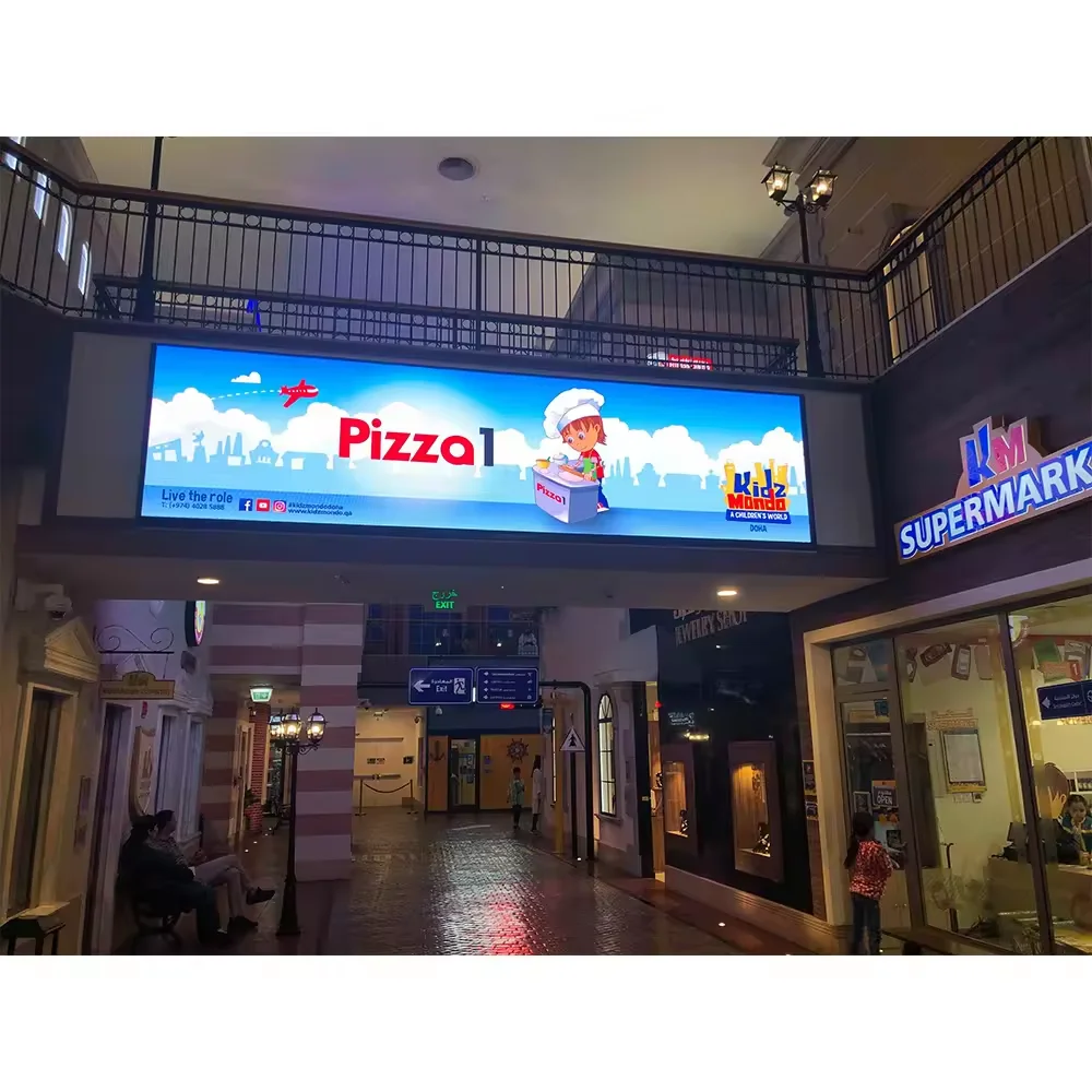 P2mm Seamless Splicing LED Display Indoor Full Color Shop Door Advertising Screen Shop LED Sign for Dishes Display Welcome Sign