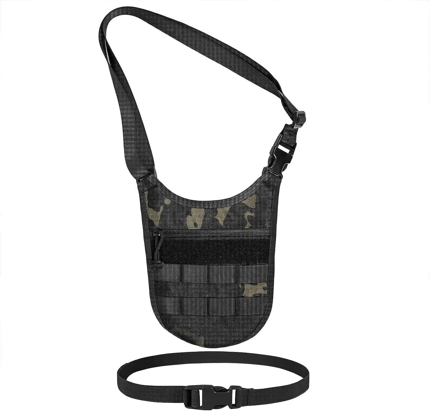 Conceal Carry Tactical Chest Molle Underarm Sling Bag