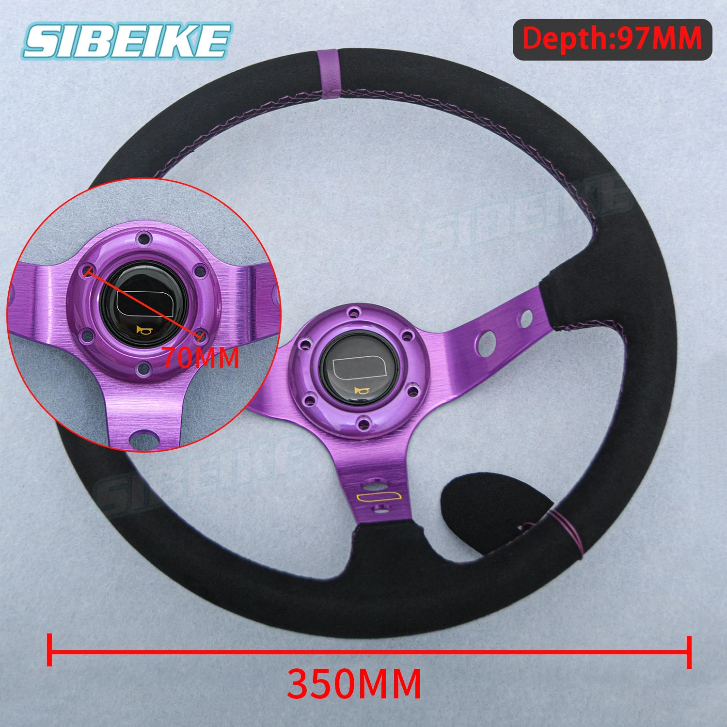 Jdm-Universal-Purple-Spoke-