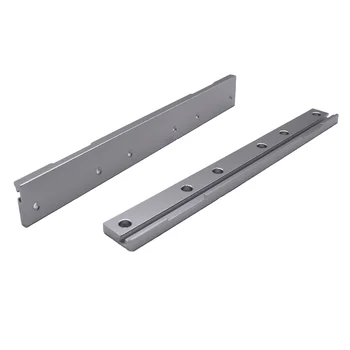 OEM Industrial Robot Guide Rail Extruded Profile CNC Linear Motion Cutting Rapid Prototyping Drilling Extended Flat Guide Rail