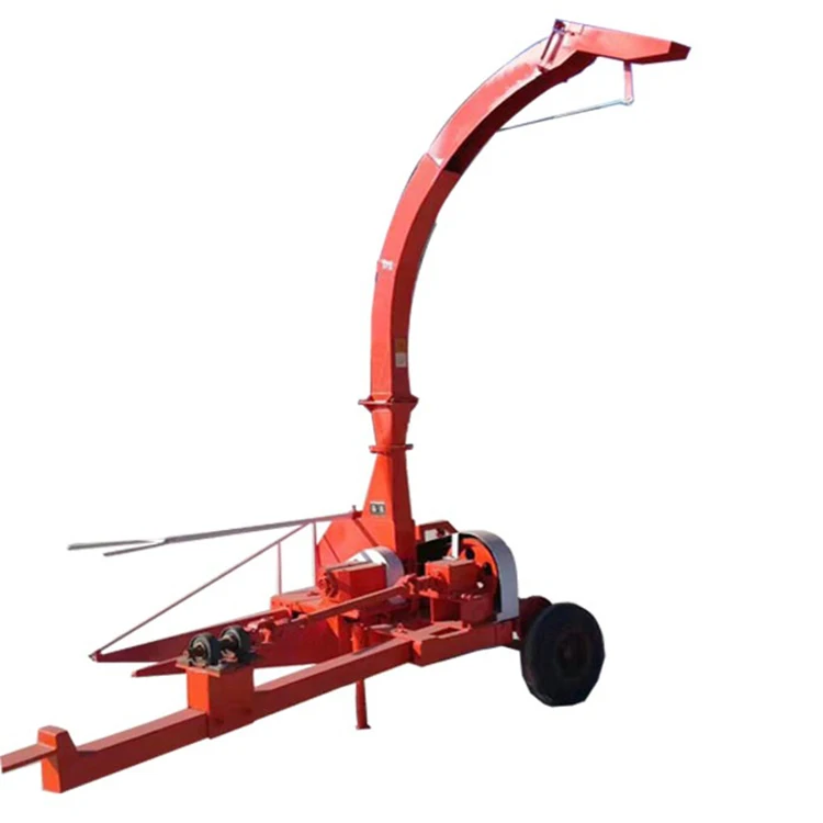 Tractor Mounted PTO Driven Green Fodder Single Row Corn Silage Cutter Harvester Silage Machine Maize Napier Grass Harvester