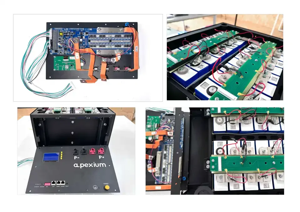 48V DIY Battery Box - Apexium 16S 300ah Lifepo4 Pack