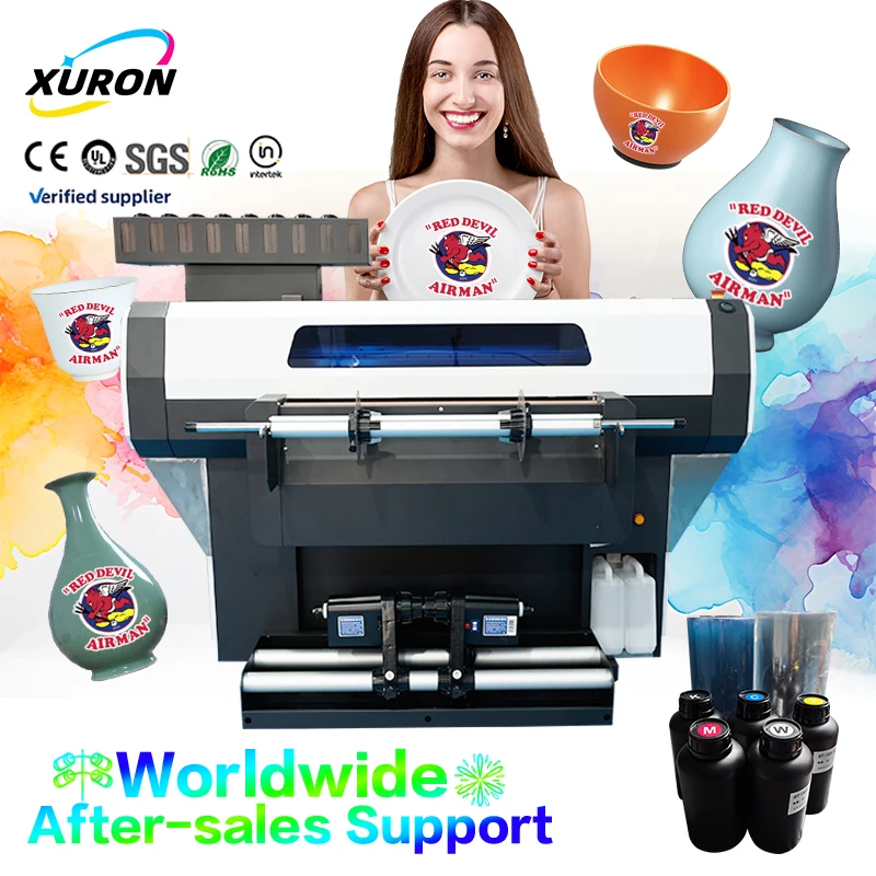 High-Density Fully Automatic UV DTF Printer 300mm Multifunctional Textile Printing Endorsed by Fine Vendor