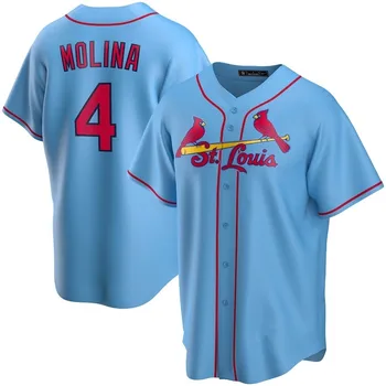 Fan Made St. Lou.is Cardinals #4 Yadier Molina Baseball Jersey Many Colors  S-5XL