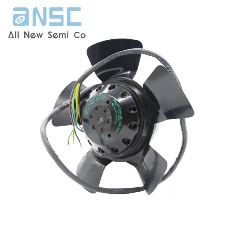 Original Axial flow fan A2D200-AA02-33  400V 53W 200mm 2800rpm Fan for motor