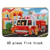 60 piece fire truck