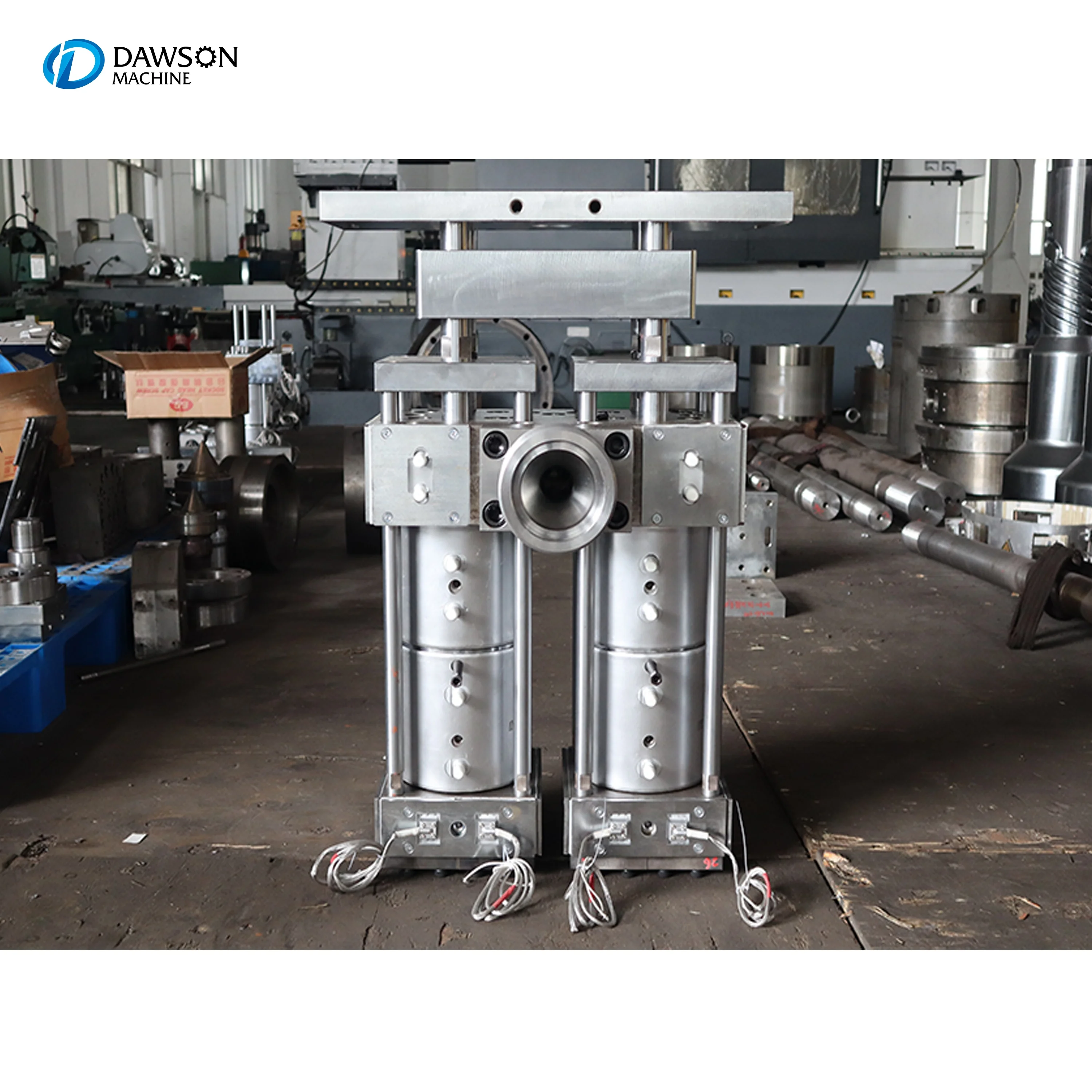 Monolayer Continuous Type Extrusion Blow Molding Machine Die Head for Max 2L HDPE Bottles
