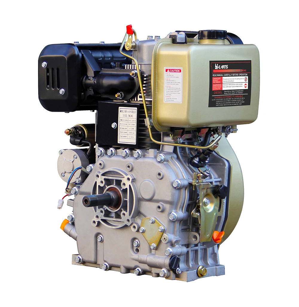 15hp Self Developed 198FD Single Cylinder diesel Engine Motor Oil