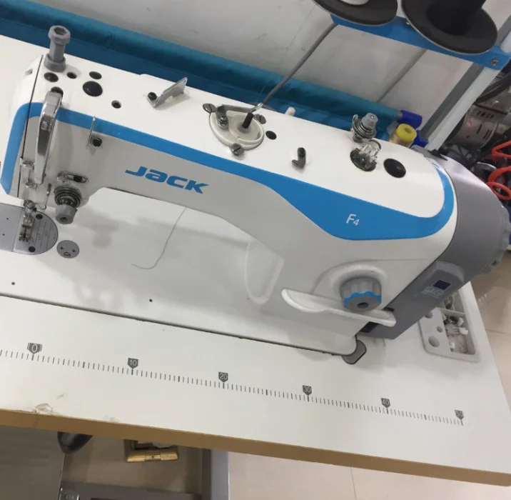 杰克f4单针直驱工业缝纫机白色98电脑缝纫机价格低价原装