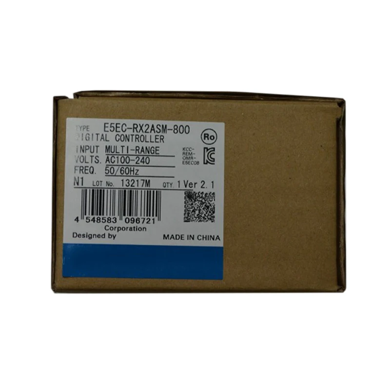 New Original Omron E5EC series digital temperature controller. High precision PID control, dual digital display, multiple signal input support, voltage output, simple operation and strong stability. Widely used in heating equipment, packaging machinery, o