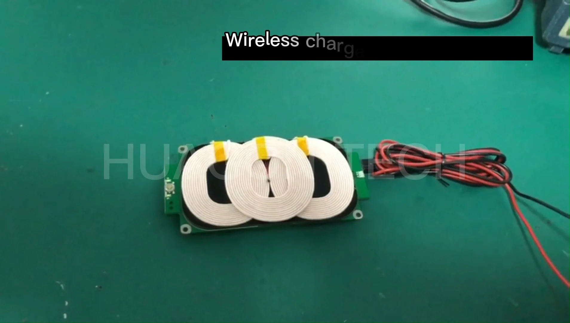 Qi Wireless Charger 3coil15w 12v24v For Car Use Inductive Charger