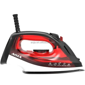 Full Function Steam Iron 1400-2200W Anti-Calc Anti-Drip Vertical Steam Non-Stick Soleplate Electric Iron