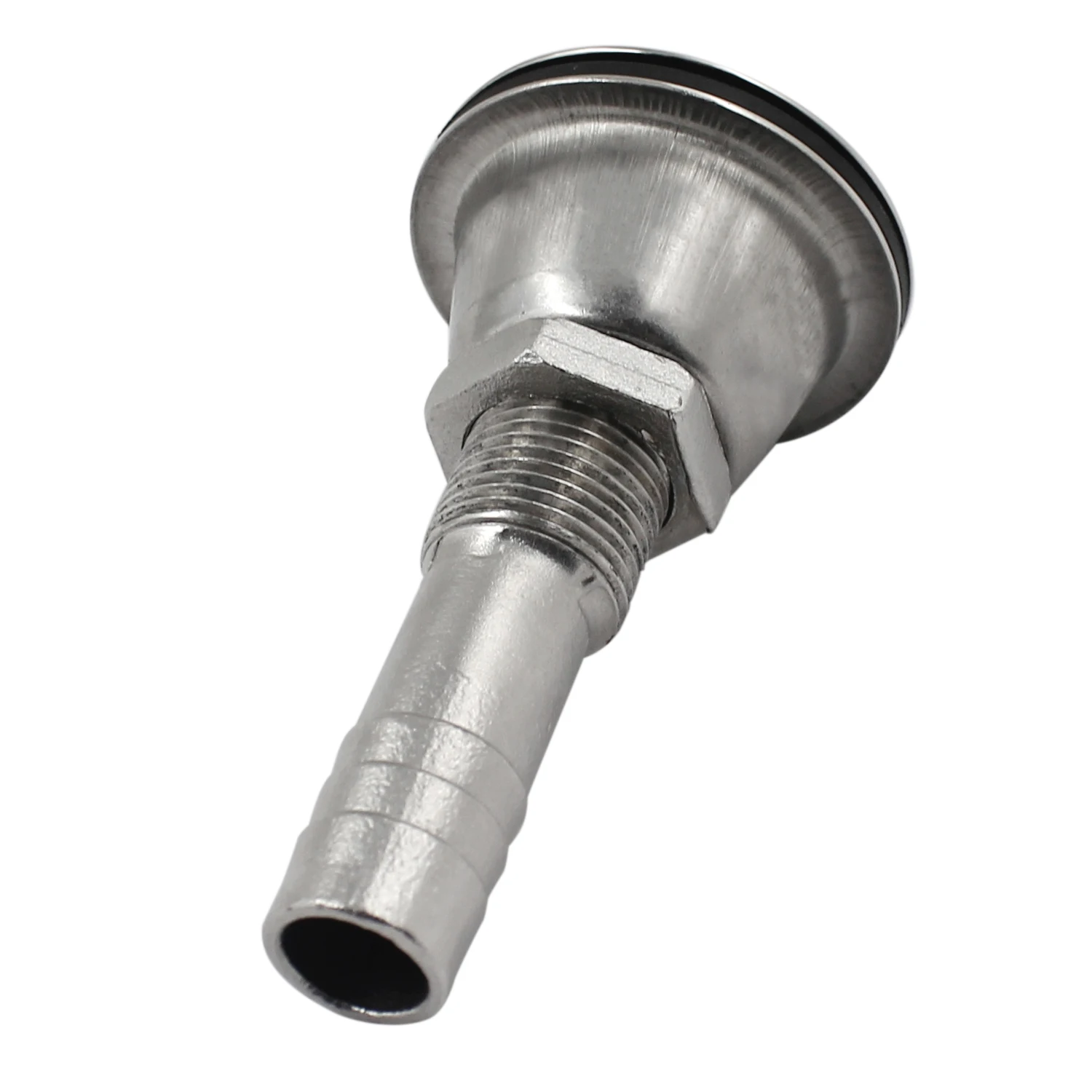 Boat Fuel Tank Vent For 5/8" Hose,Stainless Steel 316 Marine Flush