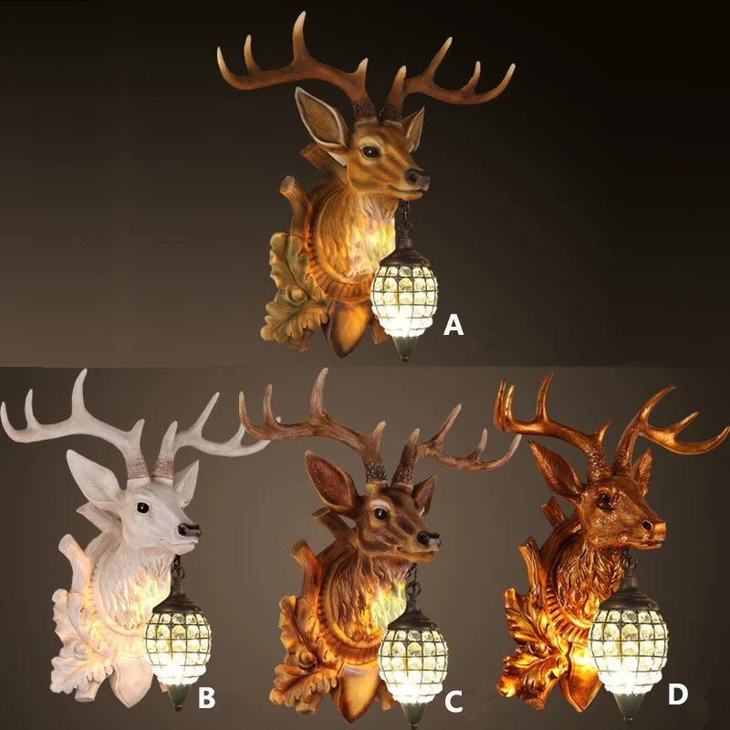 Рождественское настенное украшение, винтажные настенные конусы, лампа, внутреннее освещение