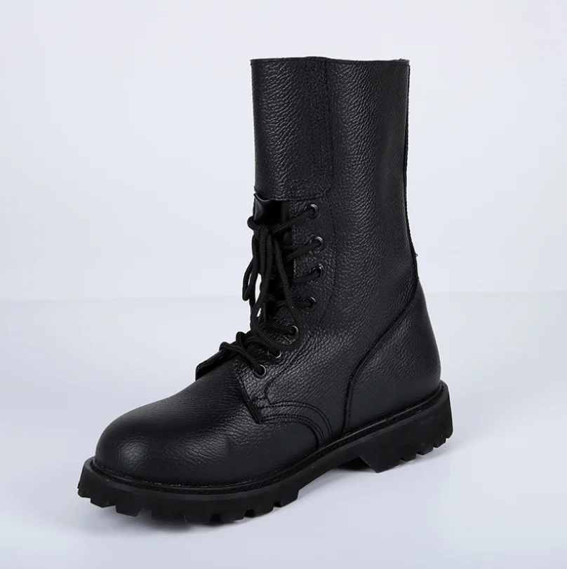 Dfm09-botas Largas De Seguridad Para Caza Ranger,8 Pulgadas,De Cuero  Completo,Con Hebillas Ajustables En Mangas - Buy Gamuza De Diamantes De  Imitación De Cuero Botas,Hombre Gay De Cuero Negro,Vaca De Cuero De Gamuza