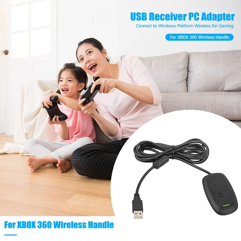 LQJP Receiver For XBox360 PC Wireless Gaming USB Receiver for Xbox 360 Slim