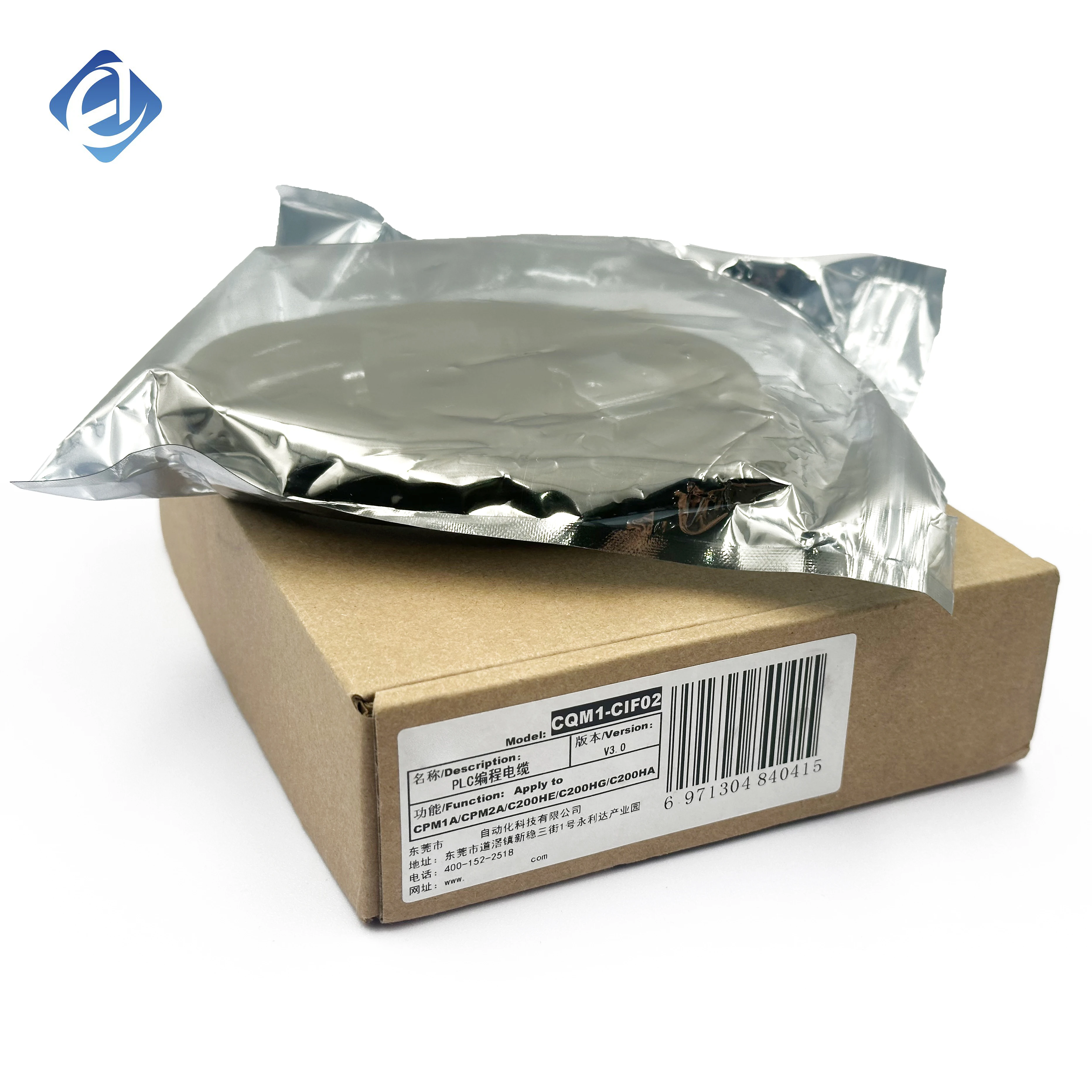 New Original CQM1-CIF02 PLC Input Unit for Industrial Control with RS485 Communication Stock in Warehouse