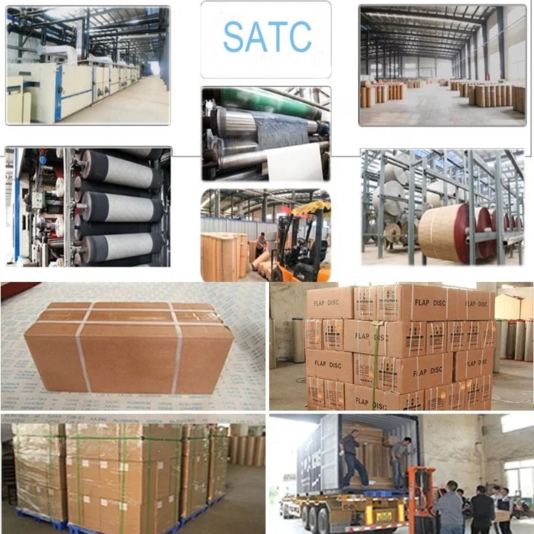 SATC ISO9001 MPA EN 12413 Certified European Standard 115mmx5m 240grit Aluminum Oxide Sand Paper Roll Polishing Type