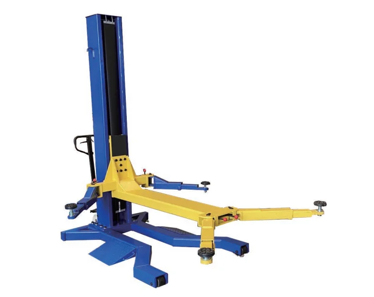 Movable Single Post Lifter 1 Post Car Lift 2.5t Elevador De Un Solo ...