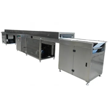 One Year Warranty Automatic Width 400mmEnrober Cooling Tunnel Chocolate Cooling Tunnel Machine